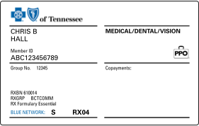 Sample ID Card with RX Formulary Essential Pharmacy Coverage